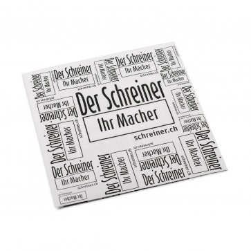 Servietten mit Marke